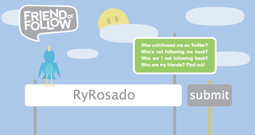 Friend or Follow Screenshot