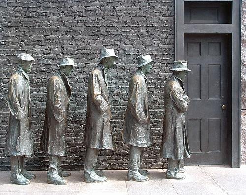 Unemployment Line Picture