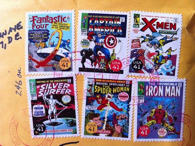 X-Men Stamp